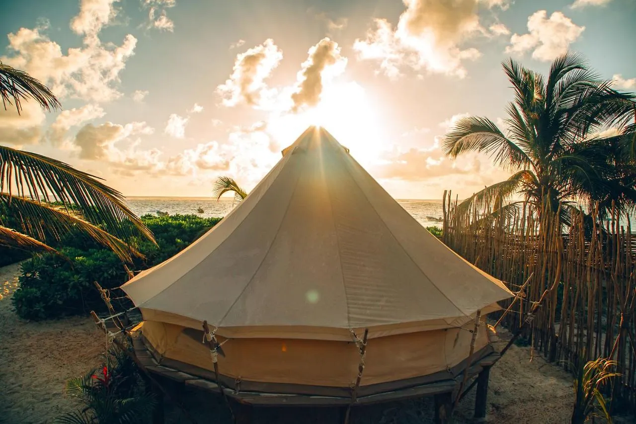 Hotel Glamp Ikal Tulum Tente de luxe