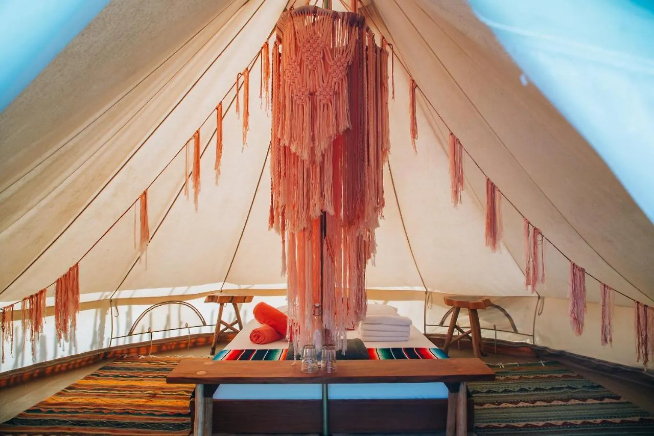 Luxe tent Glamp Ikal Tulum Hotel