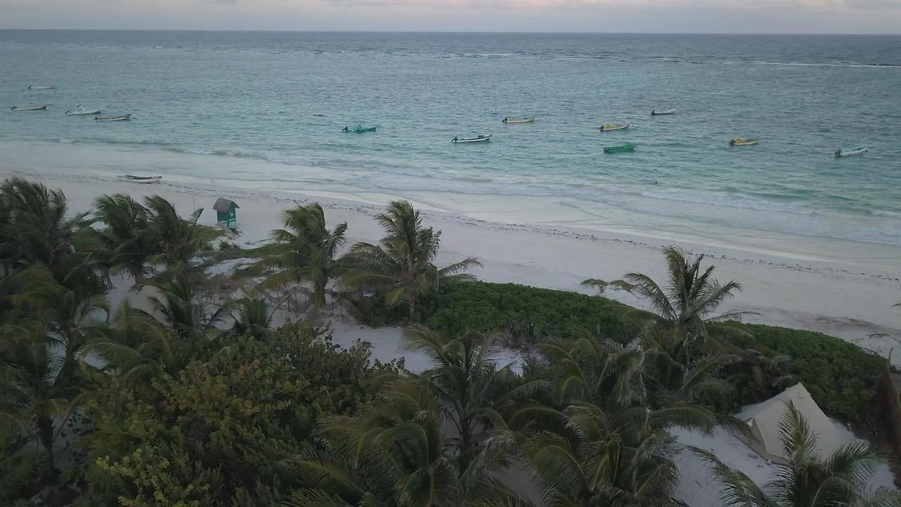 Glamp Ikal Tulum Hotell Lyxtält