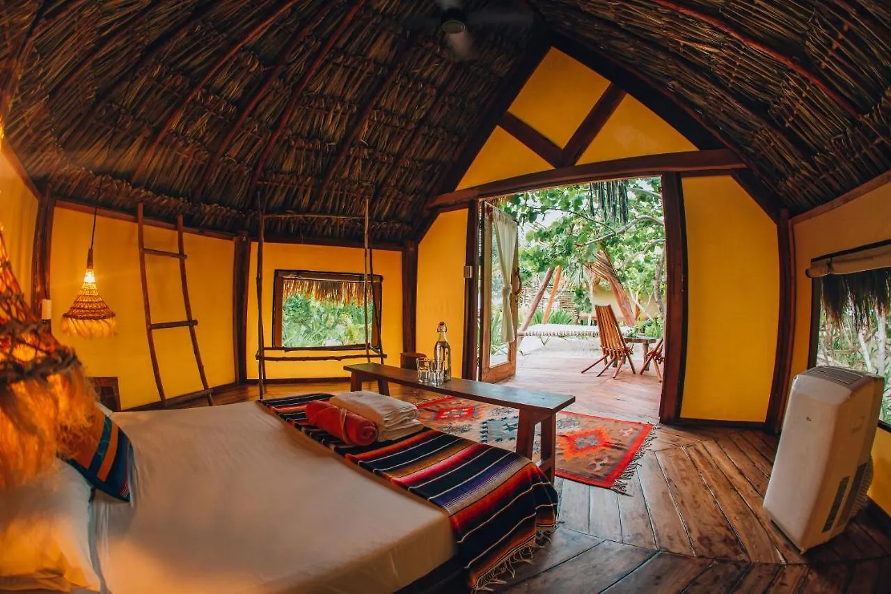 Glamp Ikal Tulum Hotell Mexiko